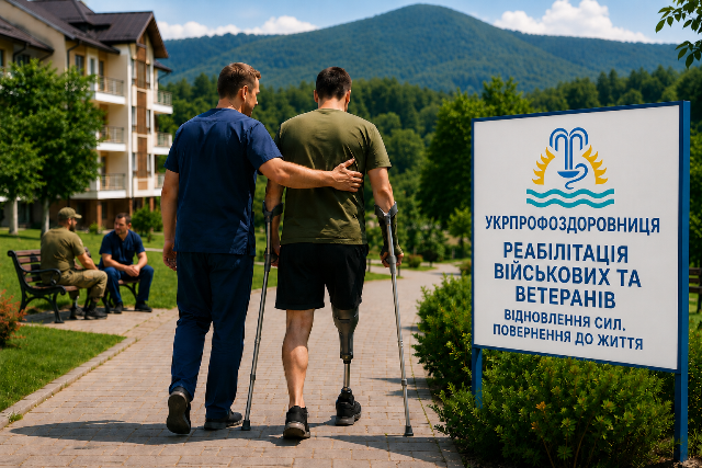 Профспілкові санаторії допомагають повернути сили тим, хто захищає Україну