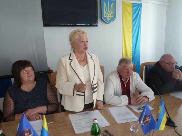 Звітно – виборна конференція профспілки працівників соціальної сфери Закарпаття. Її знову очолила  Людмила Ляпіна