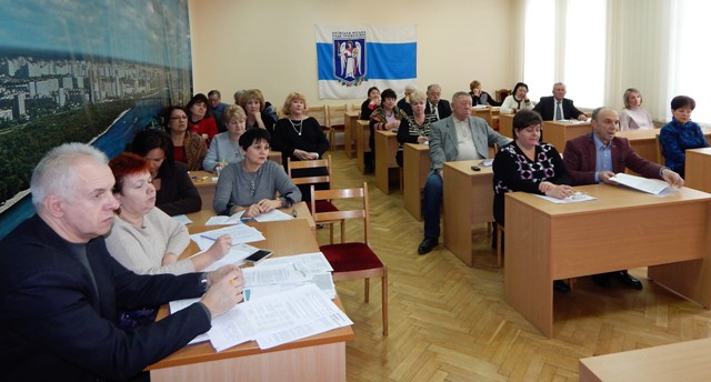 НАРАДА З КЕРІВНИКАМИ ЧЛЕНСЬКИХ ОРГАНІЗАЦІЙ МІСЬКПРОФРАДИ