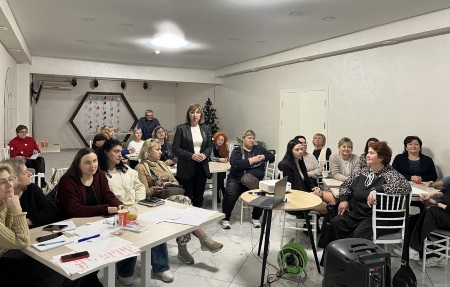 Зустріч Миколаївської облорганізації профспілки працівників охорони здоров’я з Данським агентством розвитку профспілок