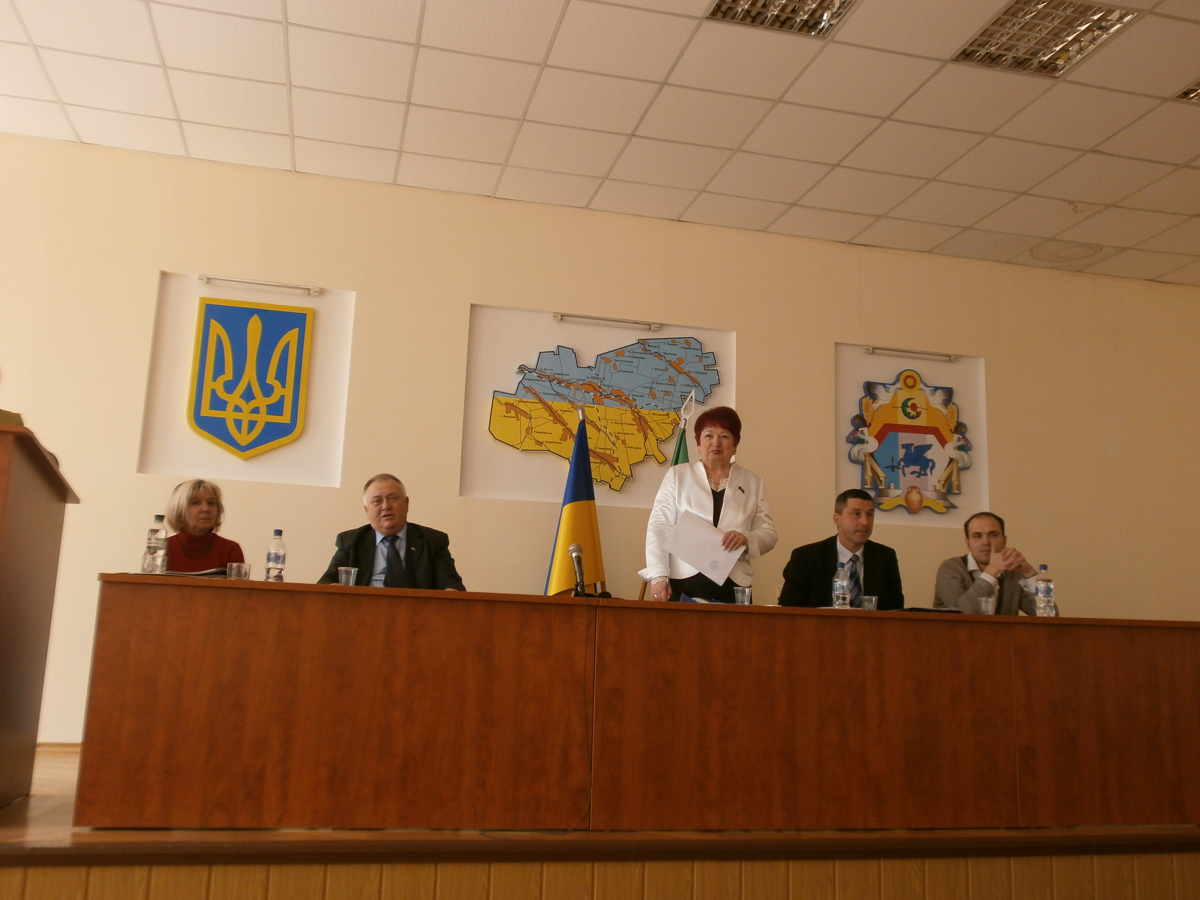 Учится профактив Пологовского района Запорожской области 