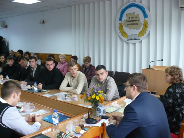 Відбулось чергове заняття в Школі молодого профактивіста Федерації профспілок Вінницької області 