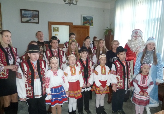 В Закарпатській облпрофраді вітали з Новим Роком   