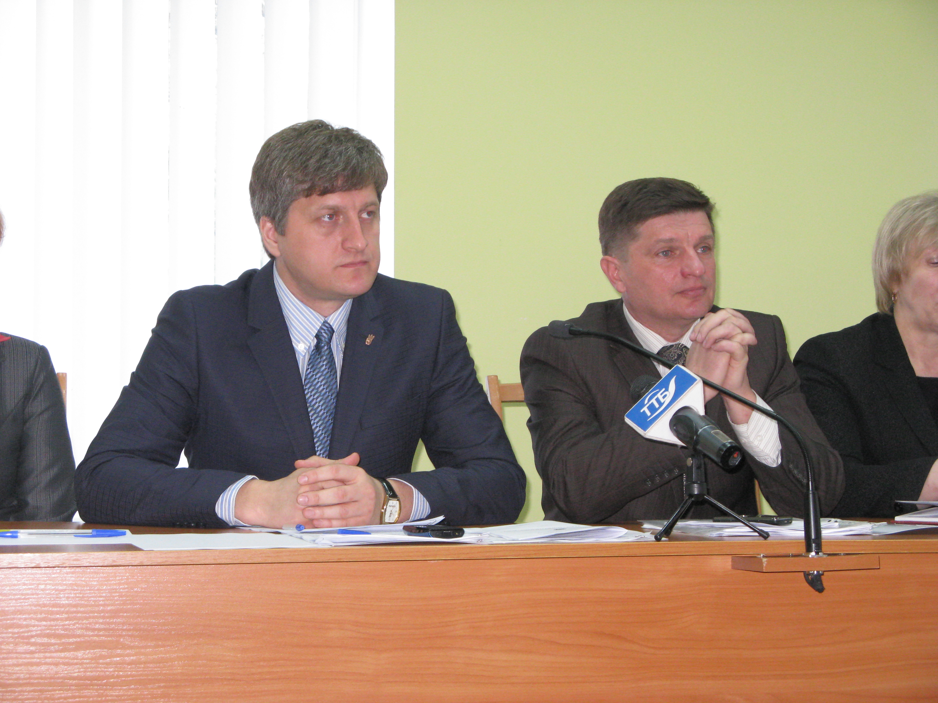 Зустріч профспілкового активу Тернопільської області з головою обласної державної адміністрації О.М.Сиротюком
