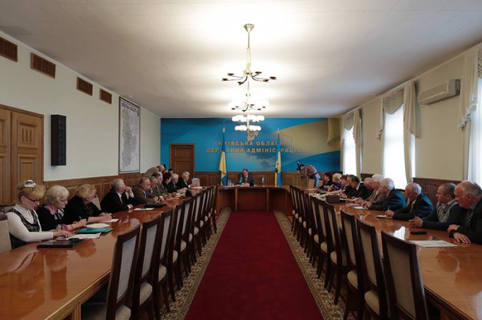 Про зустріч профактиву Київської області з головою облдержадміністрації