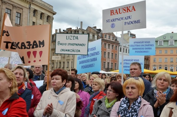 Солідарність Профспілки освітян України із Латвійською Профспілкою працівників освіти і науки