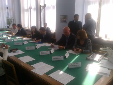У Харкові відбулося засідання обласної тимчасової комісії з питань погашення заборгованості із заробітної плати, пенсій, стипендій та інших соціальних виплат 
