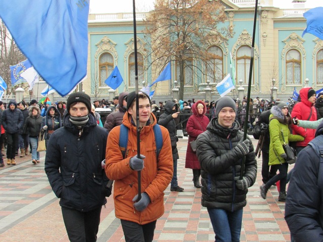 Громадське телебачення. Федерація профспілок мітингує у Києві (відео)