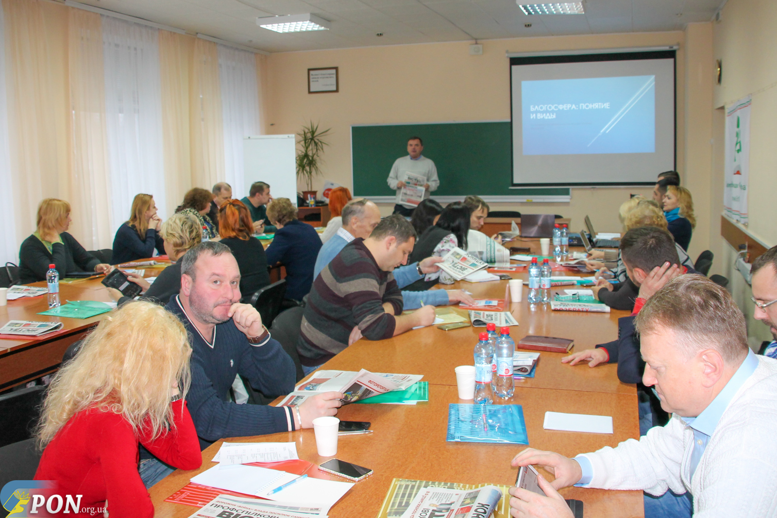 Семінар-тренінг відповідальних працівників за інформаційну профспілкову роботу за участі тренерів, представників спільного навчального проекту Федерації профспілок України та Данської профспілки 3F (відео)