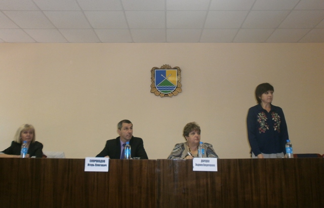 Запорізька облпрофрада провела семінар з профактивом Більмацького району 