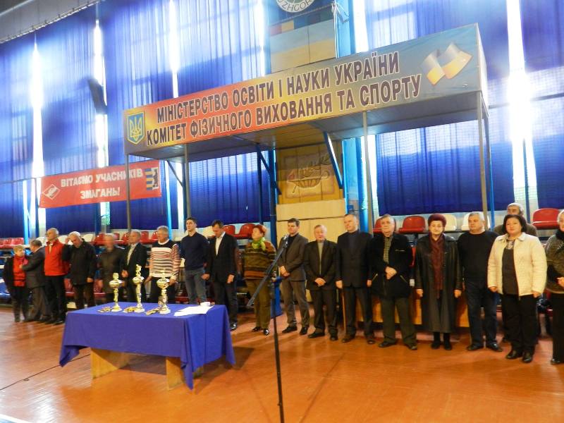 на відкритті спартакіади