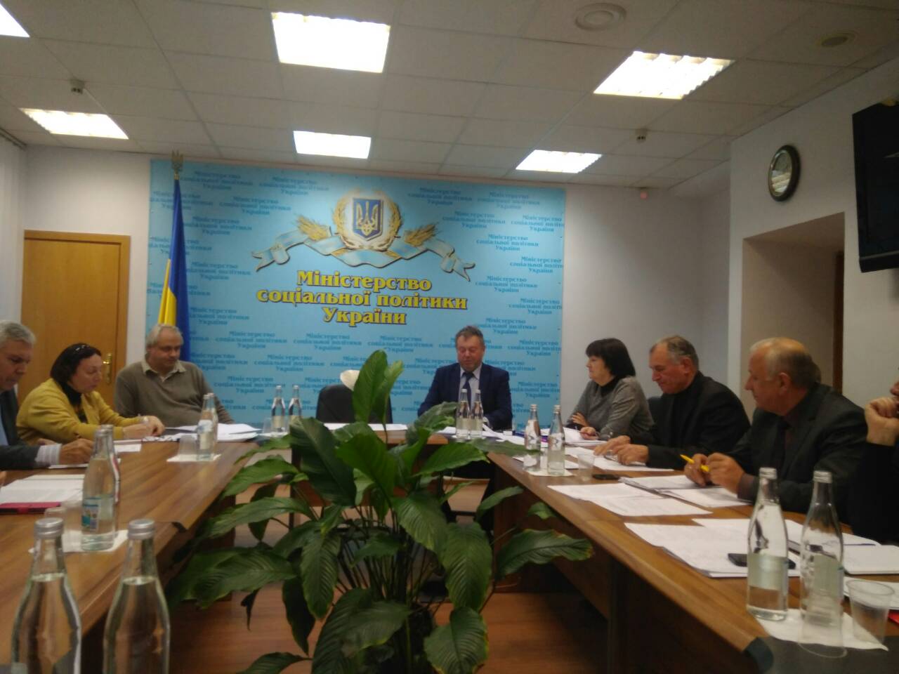 Відбулась зустріч представників Профспілки працівників соціальної сфери з керівництвом Міністерства соціальної політики України