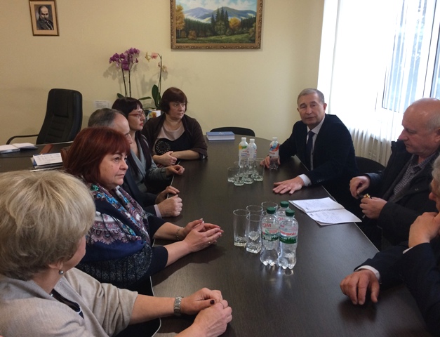 Голова ФПУ Григорій Осовий провів робочу зустріч з профактивом Прикарпаття