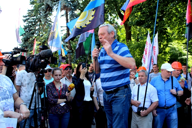 АКТУАЛЬНЕ ІНТЕРВ’Ю. Віктор Турманов: «Гірники максимально підтримують Всеукраїнську акцію протесту профспілок»