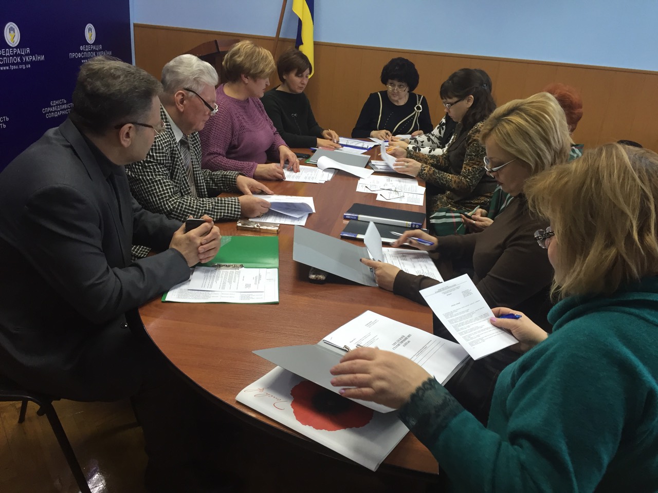 Засідання Президії Херсонської обласної організації профспілки працівників охорони здоров’я 