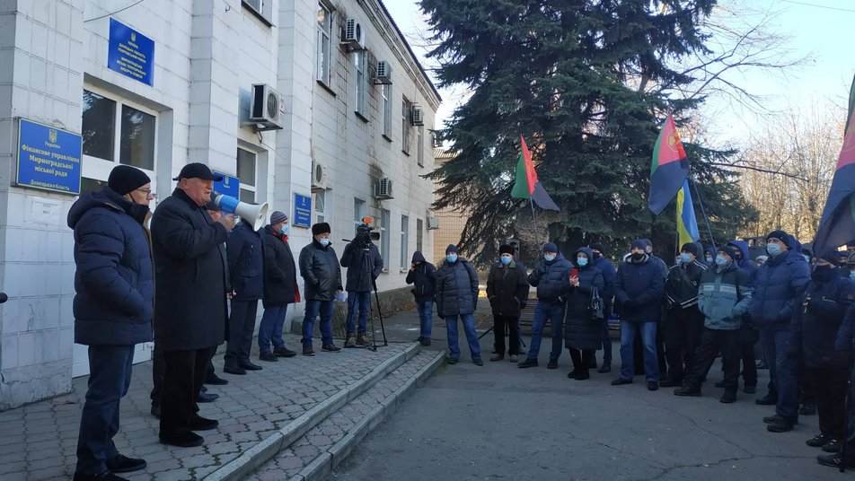 Шахтарі вимагають від урядовців виплатити зароблені ними гроші