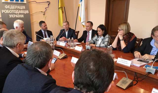 Зустрічі представників міжнародних профспілок із Федерацією роботодавців України 