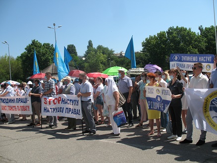 ПРОТЕСТ. Одесса - против антисоциальных законопроектов