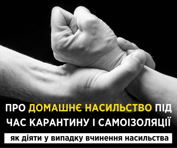 Запобігання та протидія домашньому насильству
