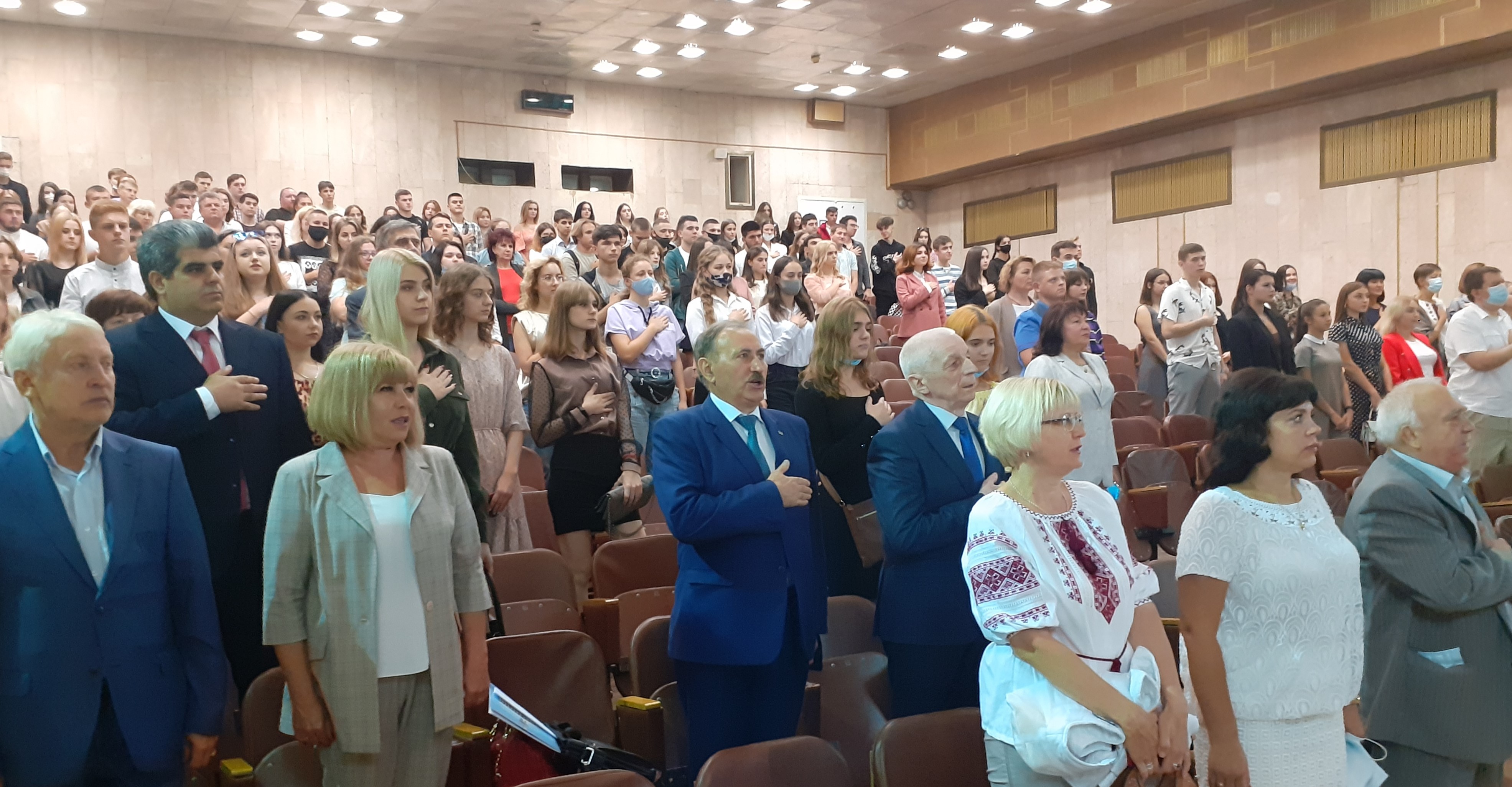 1 вересня в АПСВТ урочисто вітали першокурсників
