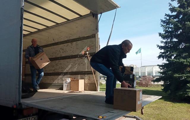 Гуманітарний вантаж прибув до Сум 