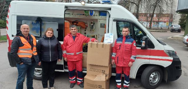 Передали гуманітарну допомогу Черкаському обласному онкологічному диспансеру!
