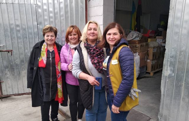 Зібрали допомогу для жінок на Чернігівщину
