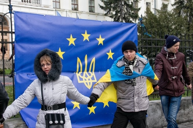 Активісти у Брюсселі сформують живий ланцюг на підтримку євроінтеграції України