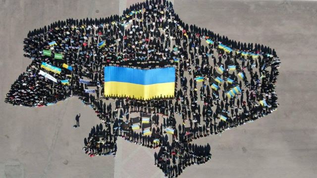 ФЛЕШМОБ. Жива мапа України