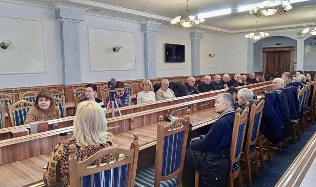Звітні збори в обслуговуючому підрозділі господарського управління ОДА