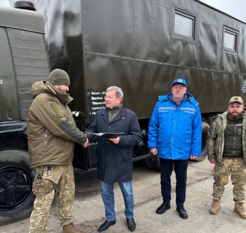 Профспілки підтримують українських воїнів 