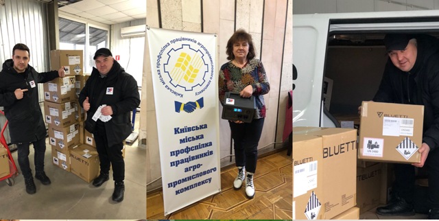 Зможемо працювати і без світла завдяки підтримці Об’єднаної Федерації данських робітників 3F