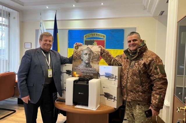 Квадрокоптери від Атомпрофспілки - для наших захисникыв