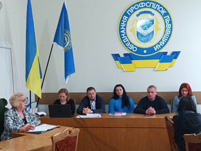 ЛЬВІВЩИНА. Профспілки провели зустріч голів учнівських профкомів будівельної галузі