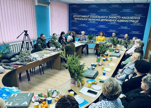 Черкаська обласна організація Профспілки працівників соціальної сфери  привітала волонтерів 