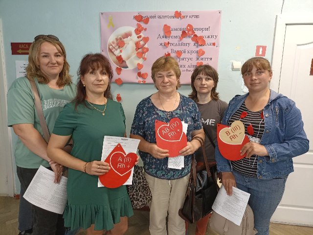 Профспілки Рівненщини провели соціальну акцію «Донорська кров, це – зброя!»