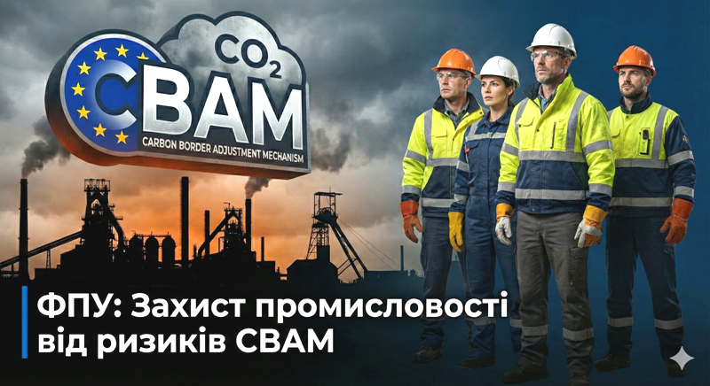Федерація профспілок України звернулася до ЄС та Мінекономіки України щодо пом’якшення застосування CBAM для українських виробників